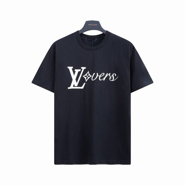 Louis Vuitton Lv castle print short-sleeved T-shirt is printed with high-density