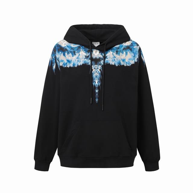 Marcelo Bron high quality Mb high-end version Mb wings blue and white smoke prin