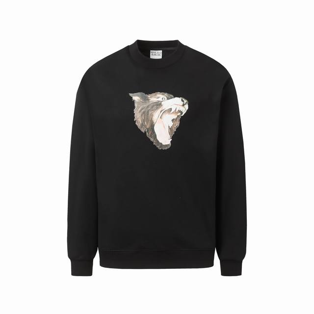 Marcelo Bron high quality new Mb autumn and winter clothing hound dog head print
