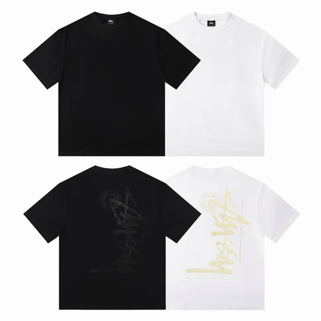Style No. S191 Stussy Fw24 Buana Stock Tee White Black Smlxl Size
