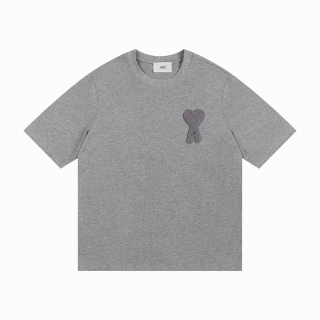 Style No. 122 Ami2025 Spring and Summer New T-shirt Short Sleeve The production