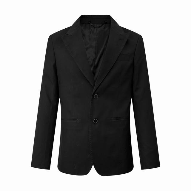 Louis Vuitton full jacquard suit jacket Custom-made Plain and soft wool satin is