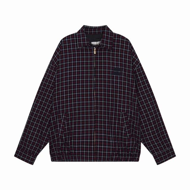 24 autumn and winter new Miumiu 24Fw red plaid jacket! Purchased and made with Z