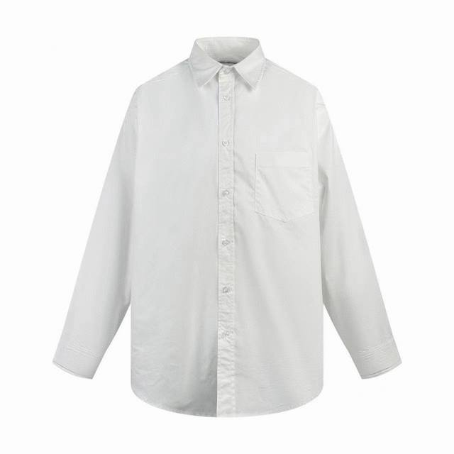 Balenciaga hot-drilled shirt jacket Fabric: Customized liquid ammonia anti-corro