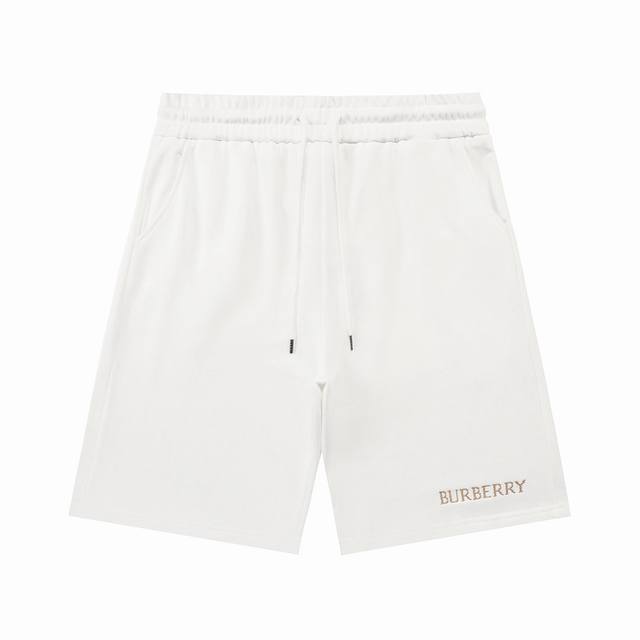 Burberry 2025 new light luxury style front grain embroidered letter logo back po