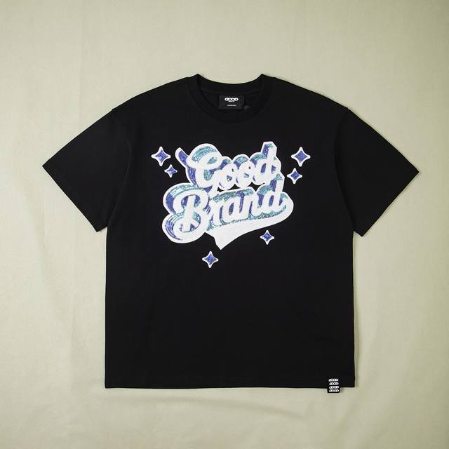 Pure original matching Goodbrand2025Ss three-dimensional American star sequins l