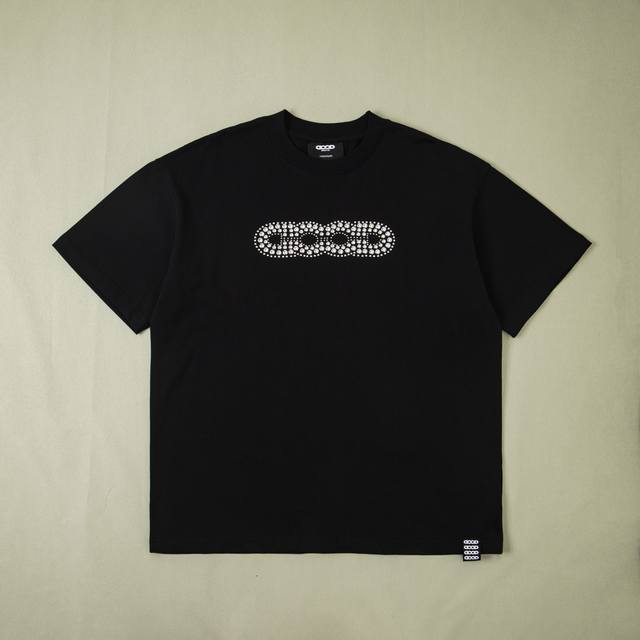 Pure original matching Goodbrand Sorin combination color chip T-shirt black loos