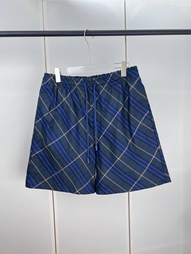 Bbr Burberry check drawstring shorts SML Xl