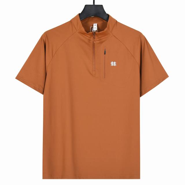 Top original Kolon half zip quick-drying short-sleeved shirt original version gr