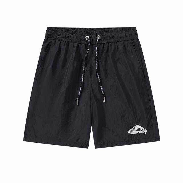 Dsquared2 2025 Spring and Summer Logo embroidery. New fashion beach pants, short