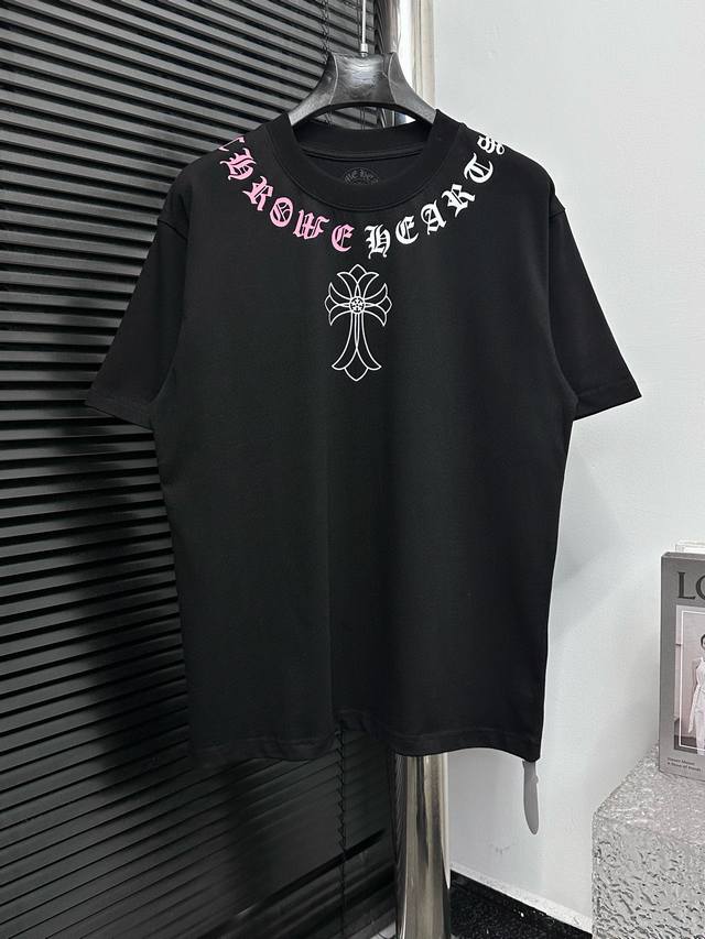 Chromehearts 25Ss printed necklace round neck Original fabric official same styl