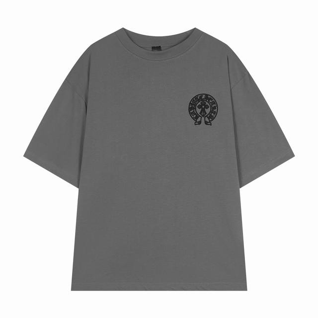 Chrome Hearts 25 embroidered cross short sleeves I love the neutral and lazy sty