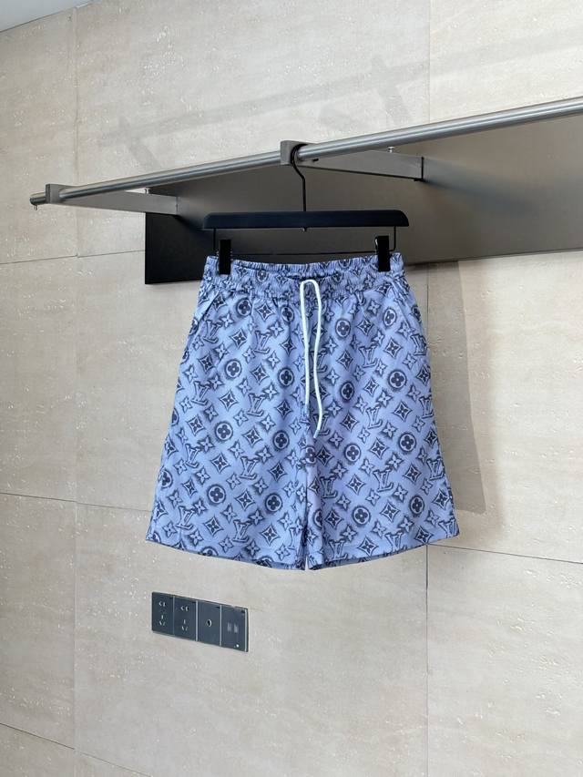 Lv Louis Monogram Pattern Silk Set Shorts Yb purchased pattern, using custom ful