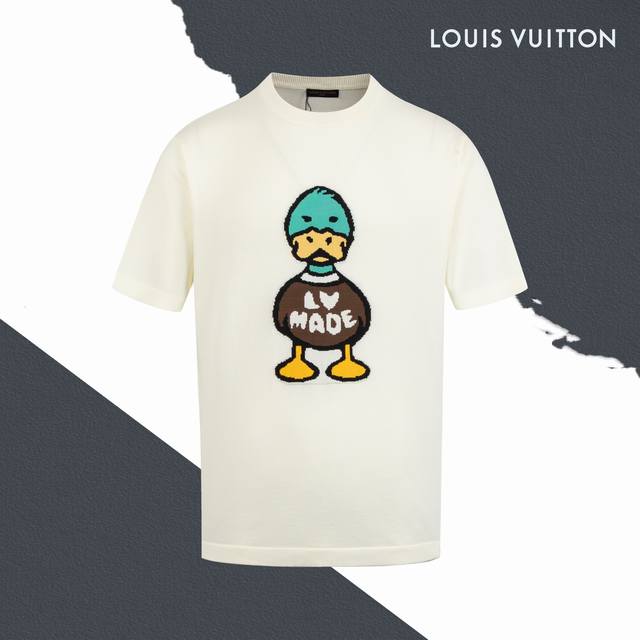 Style No. Sl178 Lv Louis Vuitton little yellow duck knitted short sleeves The sa