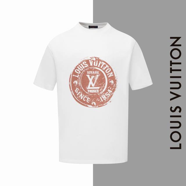Style #Z207 Lv limited icon circle letter round neck short sleeves Louisvuitton