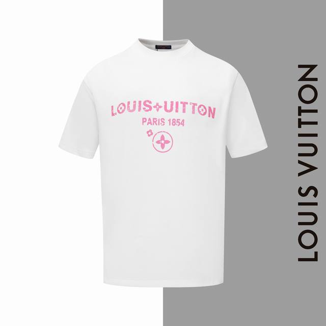 Style #Z190 Lv worn letter print round neck short sleeves Same style as Louisvui