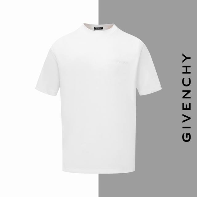 Style #Z186 Givenchy round neck short sleeves with heavy embroidery of large let