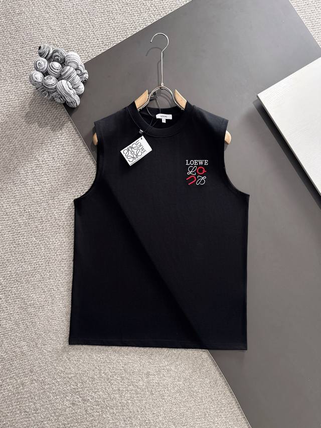 Loewe* Exclusive quality item in the market 2025 summer vest new arrival Origina