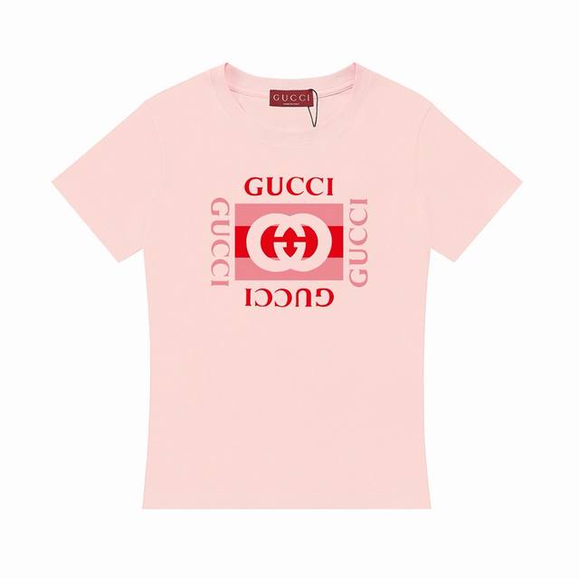 Women's Gucci 2025 new four-G logo straight shoulder waist slim fit women's shor