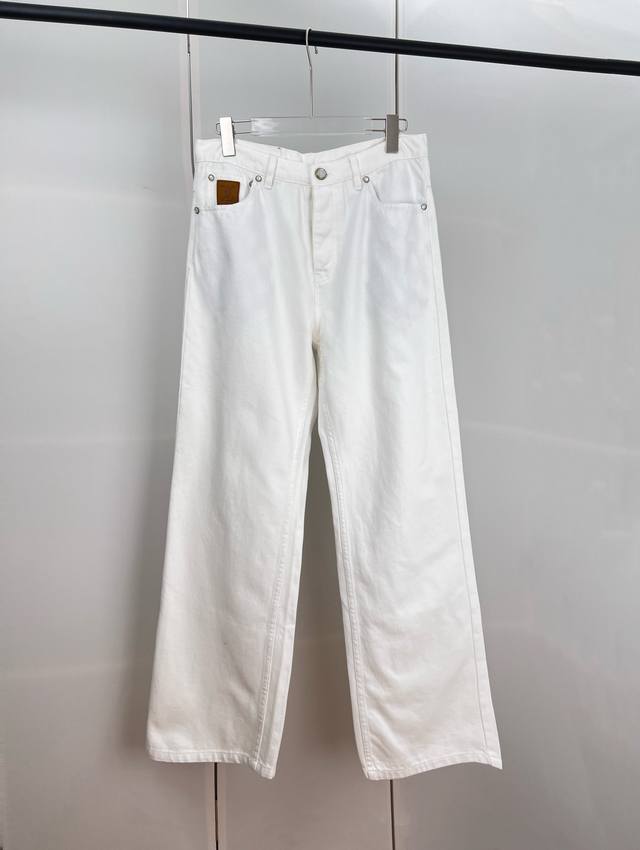 Lv Louis pocket letter embroidered jeans SML Xl