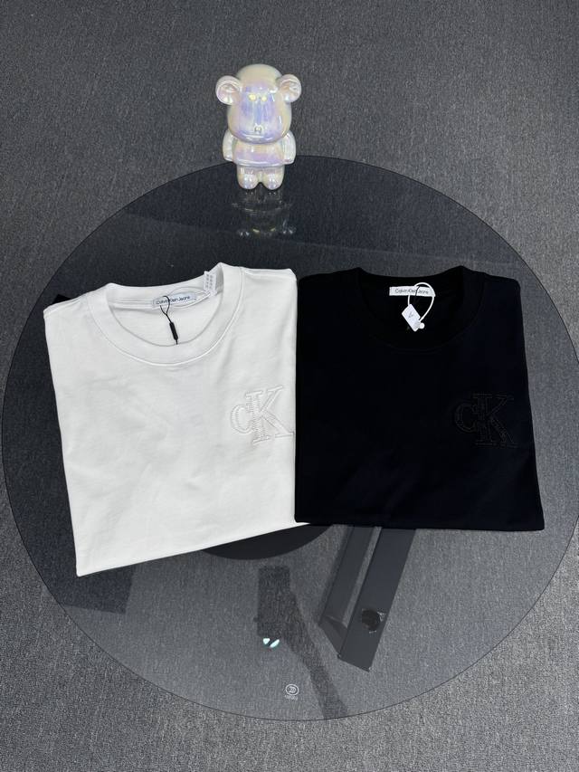 Top version difference currency 25Ss Ck Small logo on the chest and large logo o