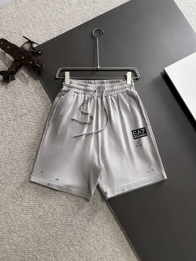 High-quality Amani Armani 2025 spring and summer new elastic band casual solid c