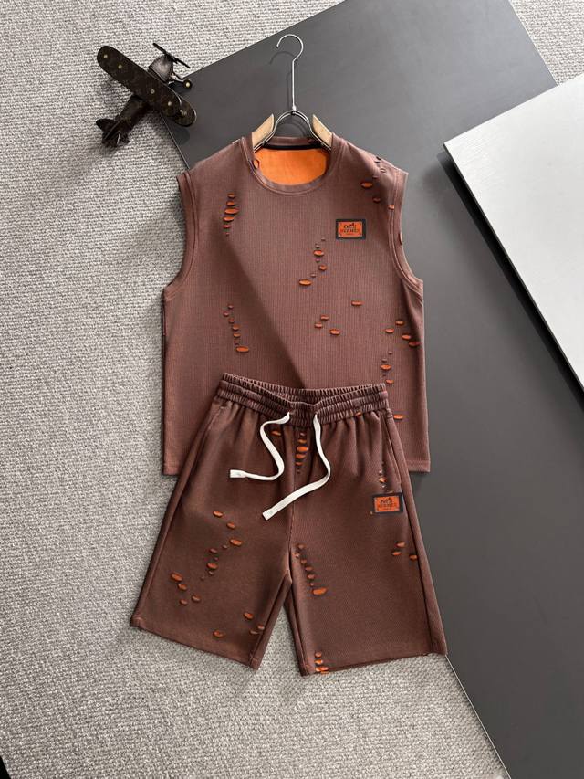 High-quality Hermes 2025 new summer leisure suits are shipped the next day, with