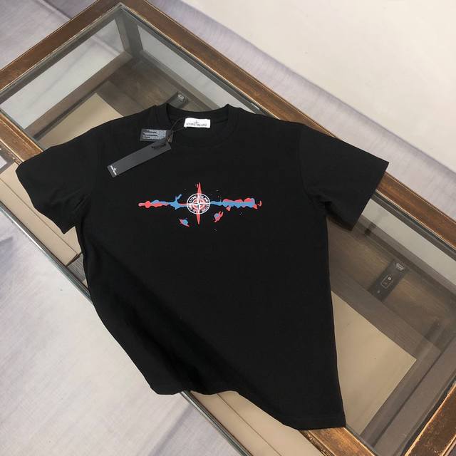 Stone Island 2025 latest T-shirt, couple style ~ original single hot product, fa