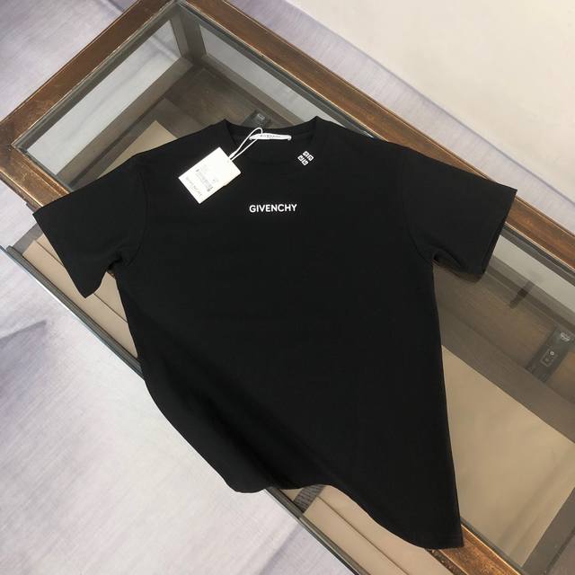 Given*Chy Givenchy 2025 new counter series pure cotton T-shirt! 260g custom cott