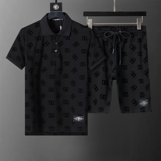 Spring and Summer official website synchronized new lapel short suit, Dg full fl