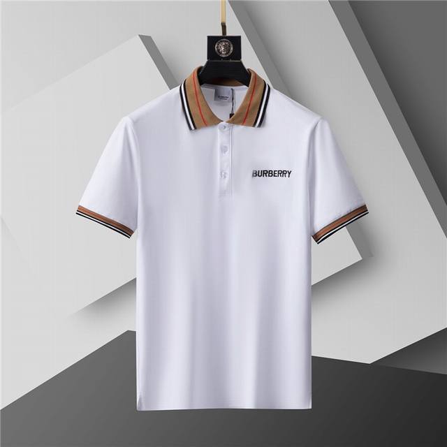 Spring and summer new T-shirt. Early spring new men's round neck classic logo sh