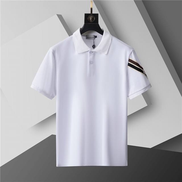 Spring and summer new T-shirt. Early spring new men's round neck classic logo sh