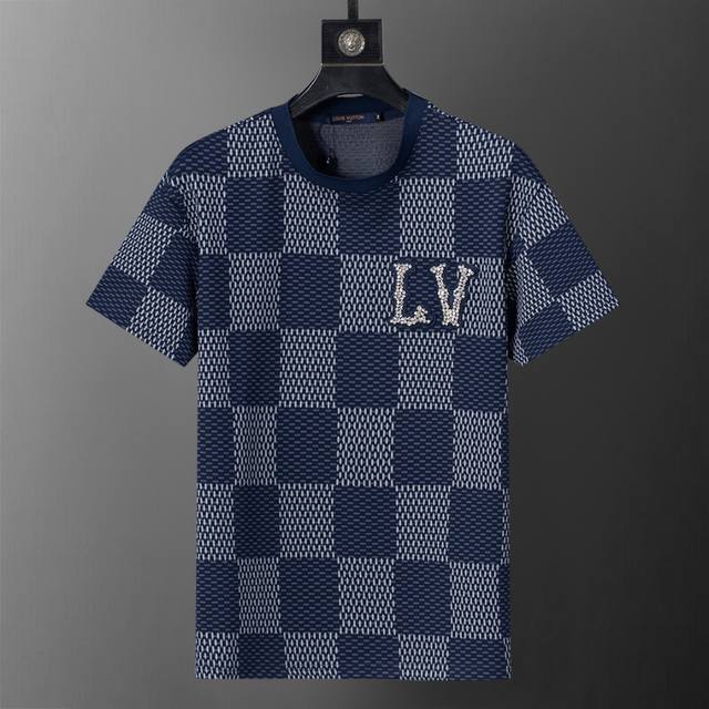 2025 Spring and Summer official website synchronized new T-shirt, classic checke