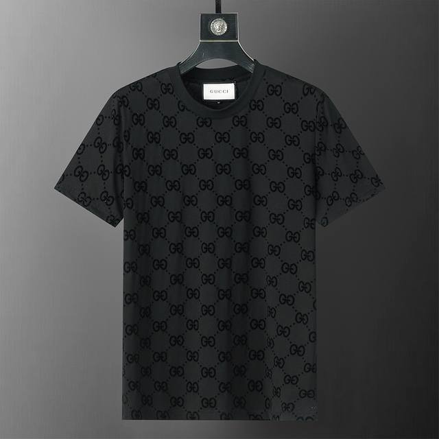 2025 Spring and Summer official website synchronized new T-shirt, classic Gg ful