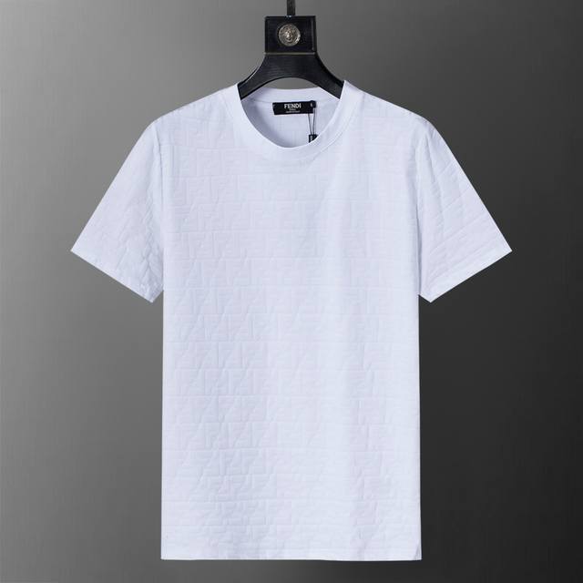 2025 Spring and Summer official website synchronized new T-shirt, full body Ff f