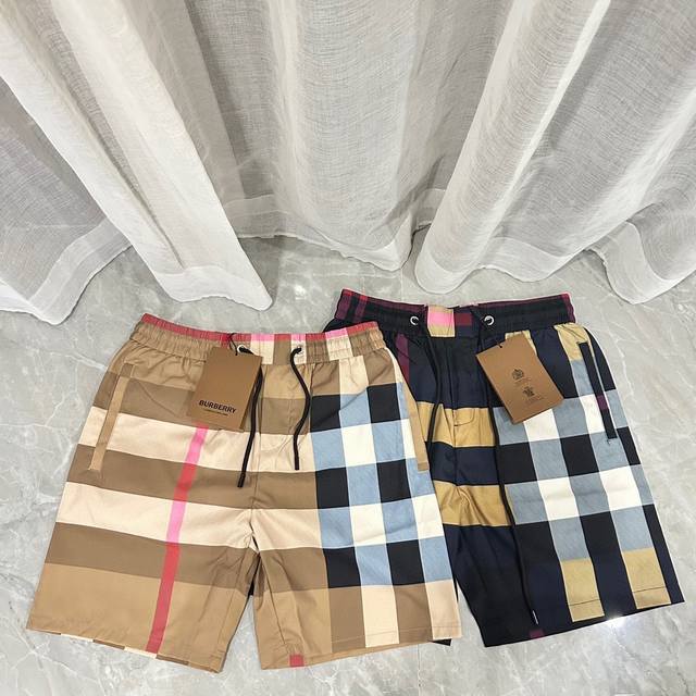 Year-round replenishment without removal Burberry classic printed casual beach s
