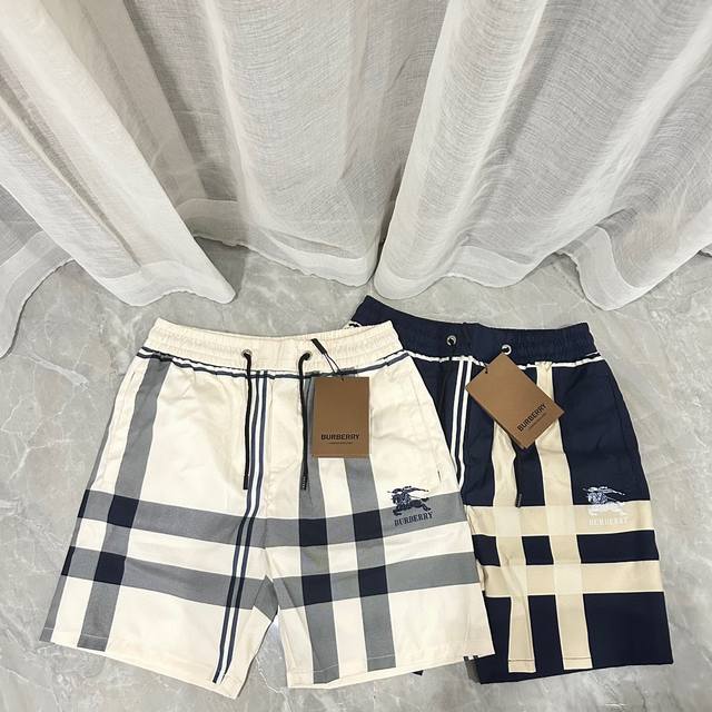 Year-round replenishment without removal Burberry classic printed casual beach s