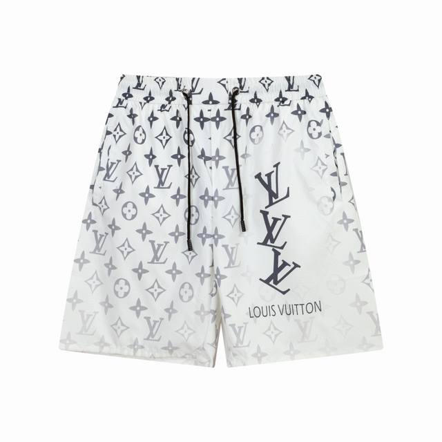 Lv Louis Vuitton 2025 latest shorts beach pants beach travel essential high-end