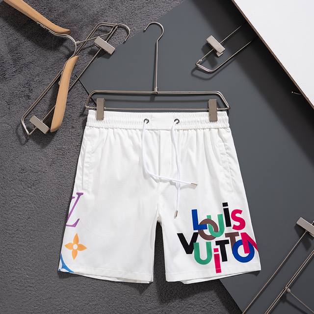 Lv Louis Vuitton 2025 latest shorts beach pants beach travel essential high-end