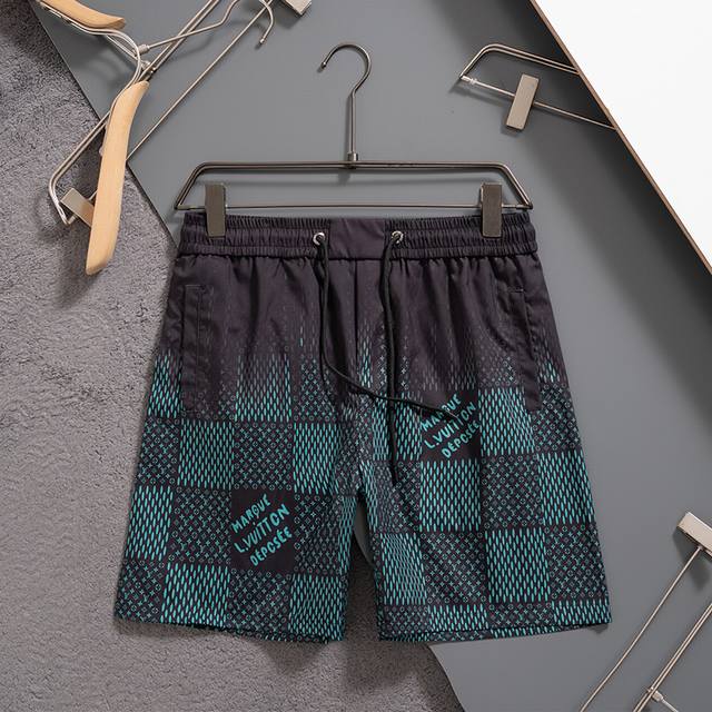 Lv Louis Vuitton 2025 latest shorts beach pants beach travel essential high-end