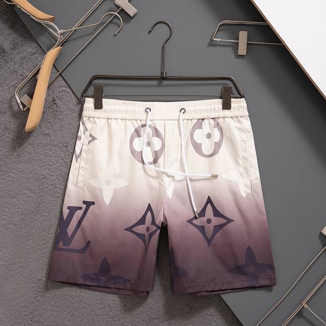 Lv Louis Vuitton 2025 latest shorts beach pants beach travel essential high-end