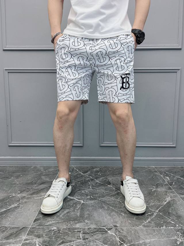 Burberry Warhorse Classic Casual Beach Shorts 2025 latest shorts beach shorts be