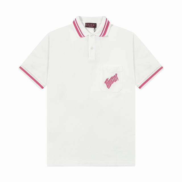 Brand: Gucci Fabric: Cotton Mercerized Pearl Weight: 230g Color: White Pink Whit