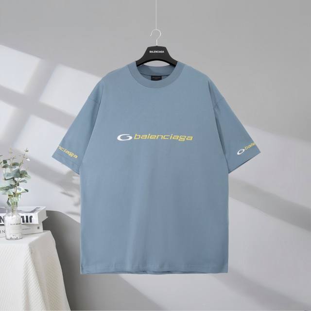 B175# Top quality in the market Balenciaga 2025Ss short-sleeved T-shirt with cir