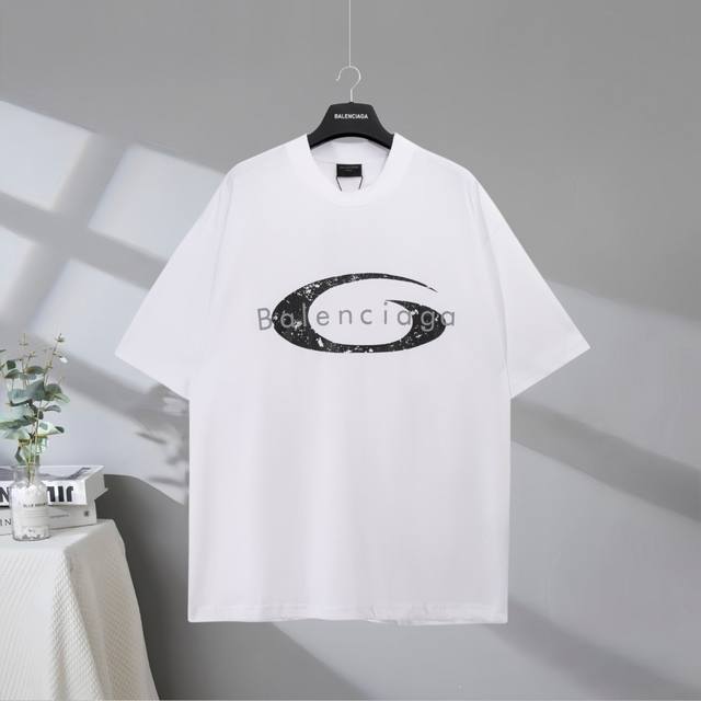 B173# Top quality in the market Balenciaga 2025Ss classic micro-logo art cracked