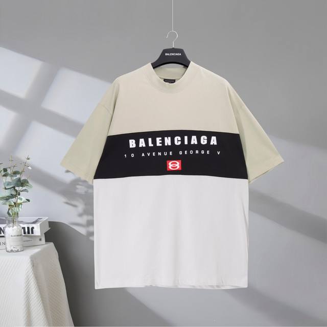 B161# Top quality in the market Balenciaga 2025Ss double ring color splicing ser