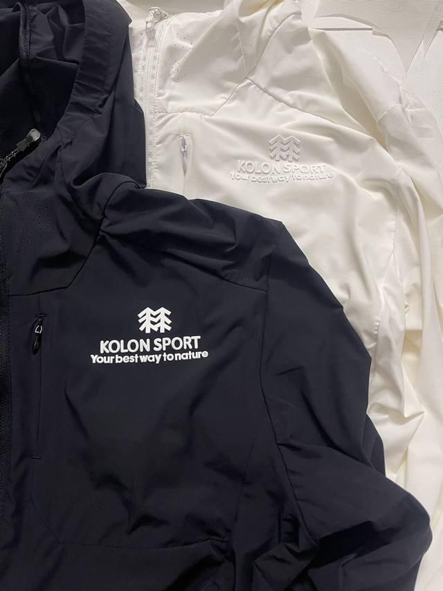 Kolon sun protection clothing official website same fabric details full of water