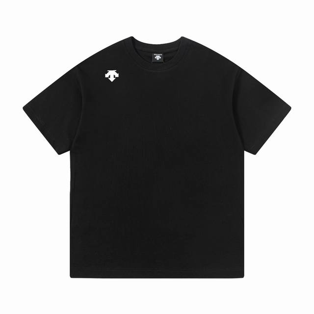 2017# High version Descente 25Ss new printed short sleeves Using 280G special do