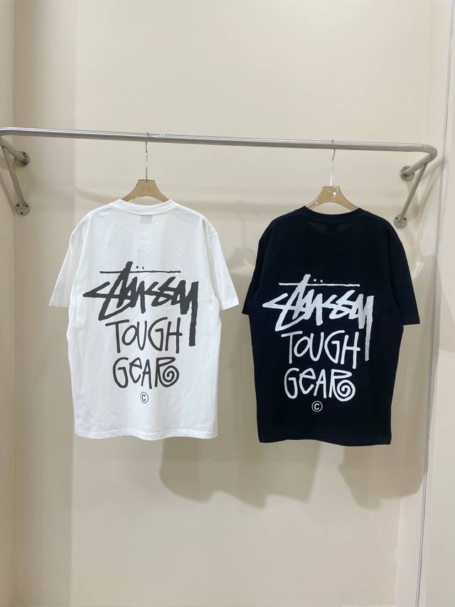 A12# Stussy Spring and Summer Series Classic Printed Letter Logo 260g Double Yar