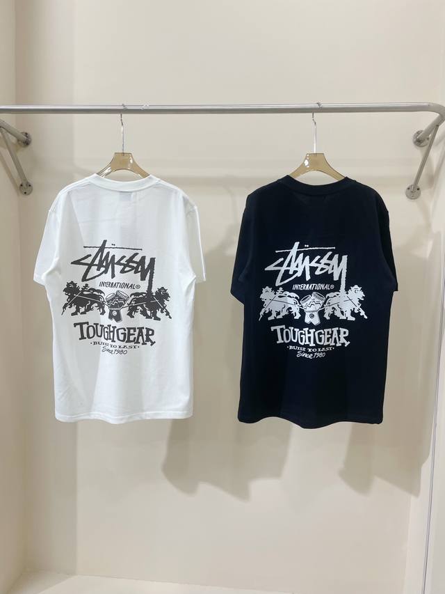 A05 Stussy Spring and Summer Series Classic Printed Letter Logo 260g Double Yarn